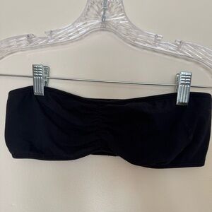Forever 21 Black Ribbed Bandeau Top